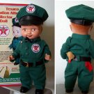 TEXACO  OIL CO.  STATION  ATTENDANT  BUDDY LEE 13" DOLL w/  COLLECTIBLE TIN MIB