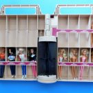 Vintage GLAMOUR GALS Girls ShowPlace Case Kenner 1981 with 8 Dolls