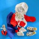1984 17" KIMBERLY FASHIONS JOGGING OUTFIT fits 16 17" w/ Accesories A/O Tomy