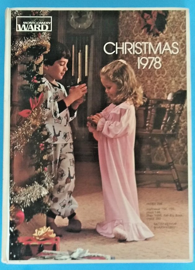 Hard Cover 1978 WARDS CHRISTMAS CATALOG '78 WISHBOOK Montgomery Ward