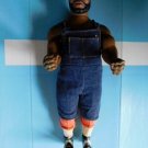 12" A-TEAM Mr. T B.A. BARACUS  Superhero 1983 Action Figure& STICKER Galoob  PW