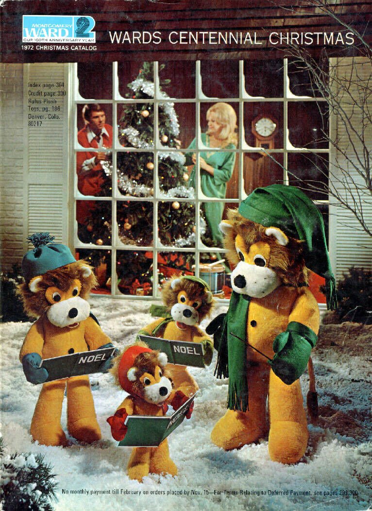 1972 WARDS CENTENNIAL CHRISTMAS CATALOG '72 WISHBOOK