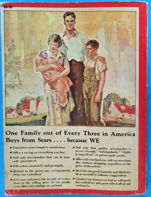 SEARS ROEBUCK CATALOGUES OF THE 1930's A Journey Back to Hard Times