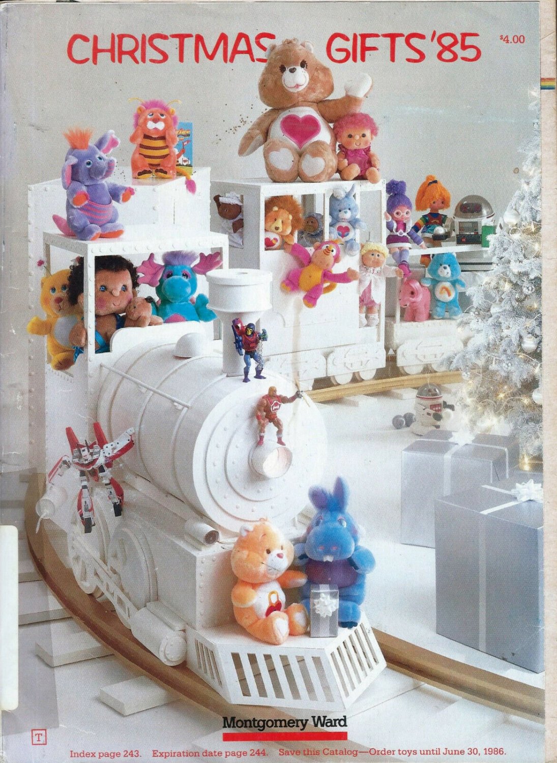 1985 MONTGOMERY WARD WISH BOOK '85 CHRISTMAS CATALOG