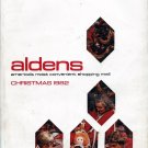 1982 ALDENS CHRISTMAS  Catalog '82 WISHBOOK The Best of The 80's --Great Toys
