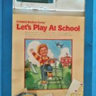 1986 TALKING CORKY BOOK & CASSETTE / Cricket CORKY Let's Play At My School NRFP