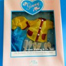 1986 GINNY Vogue Doll WALKING IN THE RAIN Set w/Accessories 71-01000 Dakin NRFB
