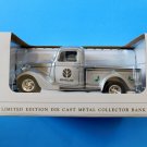 New Holland 1937 FORD SILVER PICKUP TRUCK DieCast SpecCast 1/25 Bank NRFB NEW