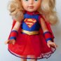 1984 KIMBERLY DOLL 17" dressed as SuperGirl ...a really unique outift VGC