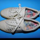 BORN Marine Linen Look CAPELA Shoes Lace-Up Woven Trim Modern Womens 9 M VGC