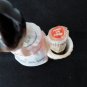 Enesco Kitchen Prayer Lady TOOTHPICK HOLDER & SALT PEPPER SHAKERS Pink Japan