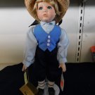 16" LITTLE BOY BLUE Seymour Mann w/Stand... Straw Hat  Hang tags VGC