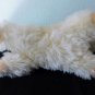 Plush & Sherpa STUFFED LAMB Eggshell & Apricot by Chosun 11 x 7 inches VGC
