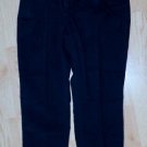 JONES SPORTS  5-POCKET JEANS SIZE 14  Black  Tapered-Leg 100% Cotton