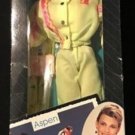 1992 VANNA WHITE in ASPEN Yellow Jumpsuit  NRFB  Fashion fits Barbie