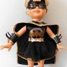 BATMAN or BAT GIRL Super Hero Fashion For 18 American Girl Dolls w/Shoes NEW