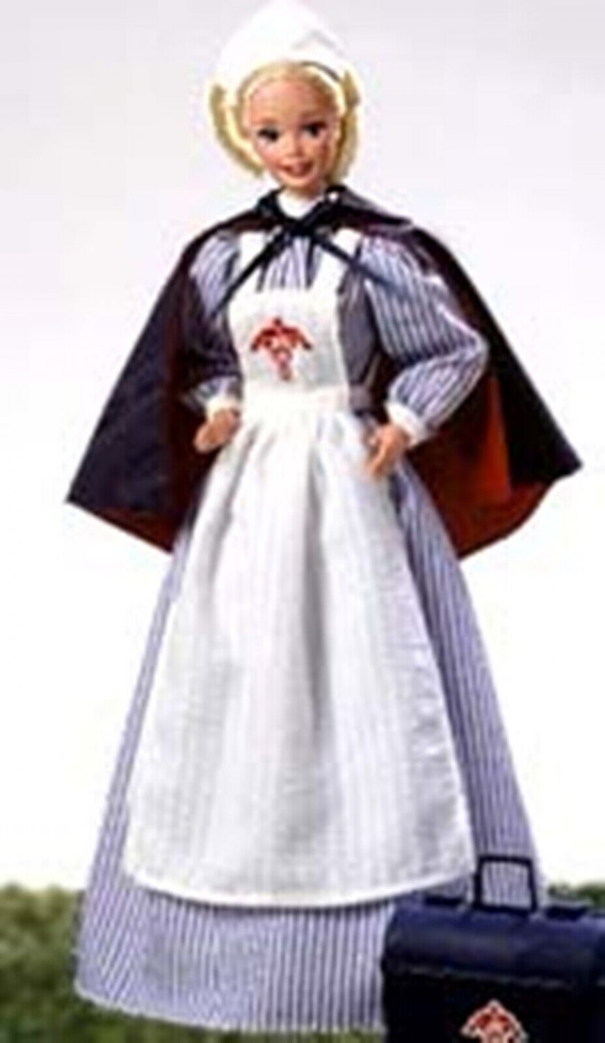 CIVIL WAR NURSE Barbie DOLL, American Stories Collection, 1995 Mattel NRFB