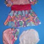 Fit most 17"-19" dolls CHATTY CATHY  AMERICAN GIRL GOLD STARS DRESS  PANTIES NEW