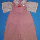 COVERALLS & SHIRT for 16" Dolls Cabbage Patch or Baby Dolls CPK NEW