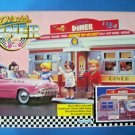 DIXIE'S DINER TYCO PLAYSET w/DINER, DIXIE DOLL,COUNTER-3 STOOLS  NRFB