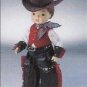 TINY JERRI LEE HAPPY TRAILS COWBOY, WESTERN SHIRT, CHAPS, BOOTS, HAT NRFB
