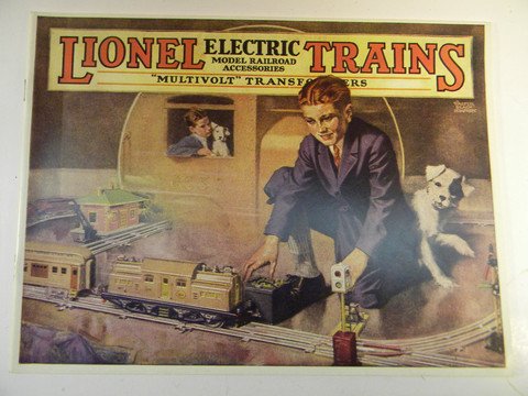 1925 LIONEL COLOR CONSUMER CATALOG
