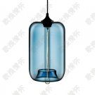 Niche modern glass pendant light / pendant lamp / Chandelier (HLP6004)-Blue color