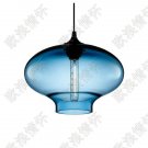 Niche modern glass pendant light / pendant lamp / Chandelier (HLP7001)-Blue color