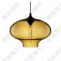 Niche modern glass pendant light / pendant lamp / Chandelier (HLP7004)-Amber color