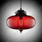 Niche modern glass pendant light / pendant lamp / Chandelier (HLP8003)-Red color