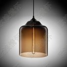 Niche modern glass pendant light / pendant lamp / Chandelier (HLP4004-L)-Coffee color