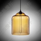 Niche modern glass pendant light / pendant lamp / Chandelier (HLP4005-L)-Amber color
