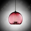 Niche modern glass pendant light / pendant lamp / Chandelier (HLP11003)-Red color
