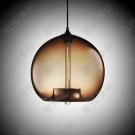 Niche modern glass pendant light / pendant lamp / Chandelier (HLP11004)-Coffee color