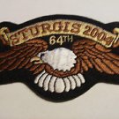 STURGIS 2004 patch - Harley - Biker - with Eagle - 64th Sturgis Rally -NEW