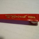 Vintage Whistle For Smirnoff Vodka Swizzle Stirrer Stick  - With Whistle! 1950s