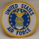 United States AIR FORCE - 3 inch Round Patch - Air Force Insignia -   NEW