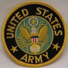 US ARMY - 3 inch Round Patch - Army Insignia - NEW - Military - Biker