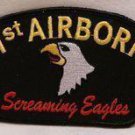 New - 101st Airborne Screaming Eagles Patch Medium