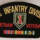 1st INFANTRY DIVISION - VIETNAM  Veteran - Patch - Army