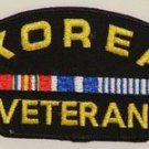 KOREA VETERAN PATCH - New - Embroidered