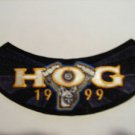 HOG 1999 Patch - Harley Davidson Rocker Patch - NEW