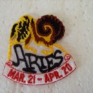 Aries Embroidered Patch - Zodiac - Horoscope sign - biker patch