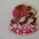 Leo Embroidered Patch - Zodiac - Horoscope sign NEW