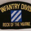 "Rock Of The Marine" 3rd Infantry Division Patch  - MARINES - USMC