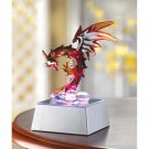 14646 Spun Glass Light-Up Dragon