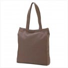 14526 Cocoa Micro-Suede Shoulder Tote