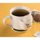 TEA TIME MUG W/ TEA BAG HOLDER