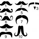 Car mustache