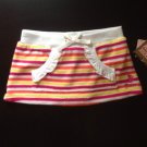 NWT Juicy Couture Infant Baby Girl Terry Cloth Stripe Skirt (size 6-12 Months)